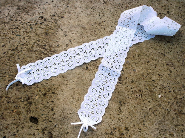 Panglica decorativa brodata 2
