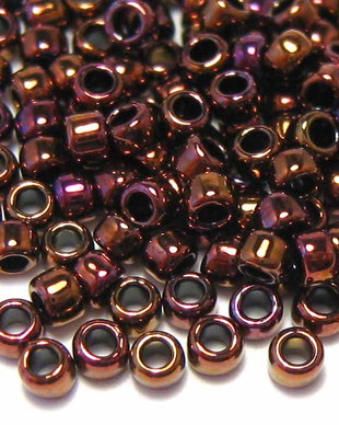 Margele TOHO, 11/0, Higher-Metallic Amethyst - 10 grame