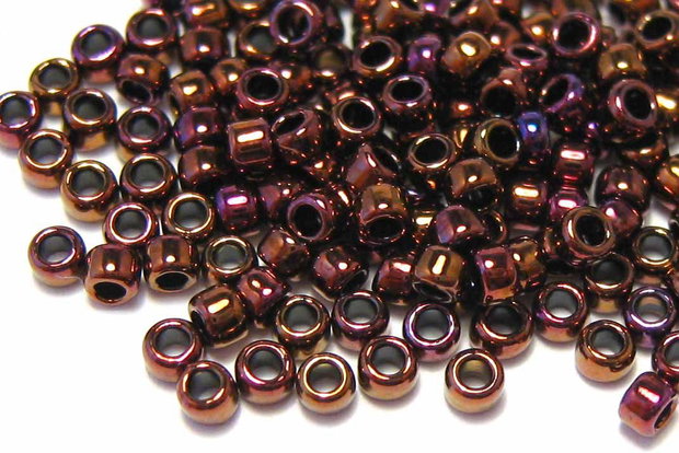 Margele TOHO, 11/0, Higher-Metallic Amethyst - 10 grame