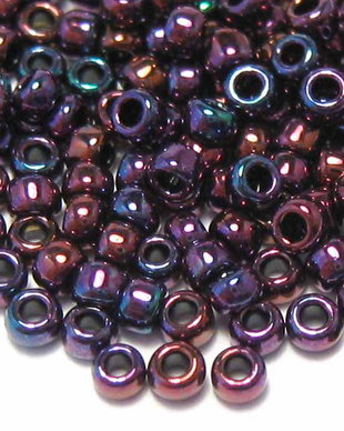 Margele TOHO, 11/0, Higher-Metallic Pandora - 10 grame