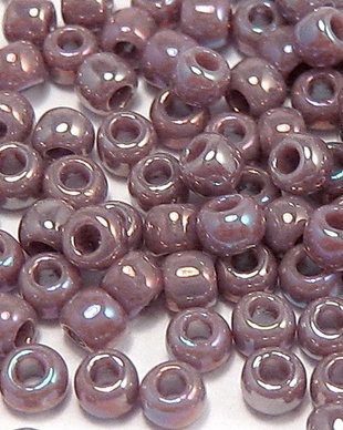 Margele TOHO, 11/0, Opaque-Rainbow Lavender - 20 grame