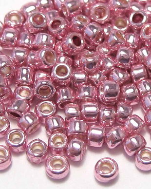 Margele TOHO, 11/0, Permanent Finish - Galvanized Pink Lilac- 10 grame-553