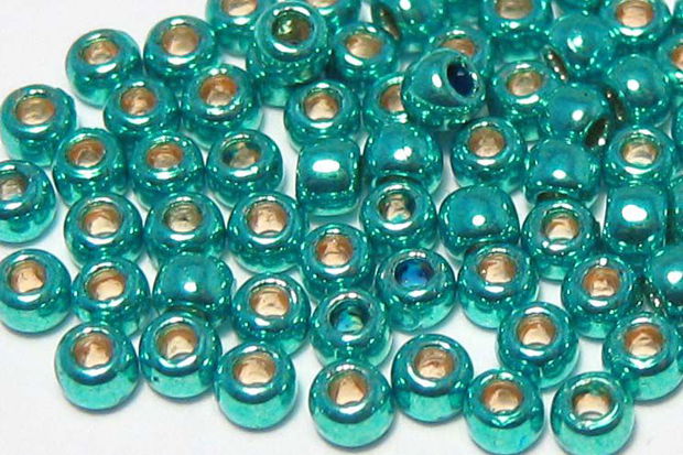 Margele TOHO, 11/0, Permanent Finish- Galvanized Teal - 10 grame-569