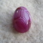 Cabochon 1 din agata striata (striped agate) aprox 13x20x30 mm