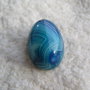 Cabochon 3 din agata striata (striped agate) aprox 13.5x20x30 mm