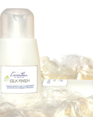 Silk Finish-Balsam pentru par cu proteine din matase si Keratina-BlueScent