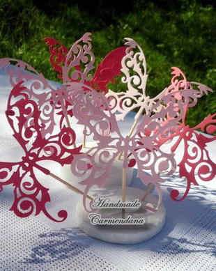 Fluturi decorativi- cake toppers