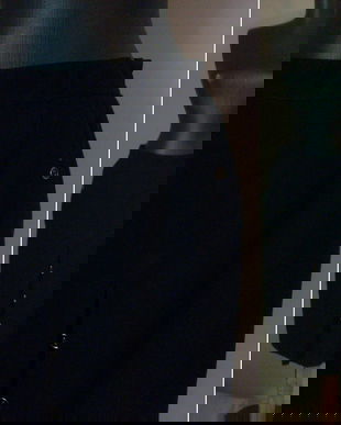 FUSTA MIDI STOFA FINA LANA BLEUMARIN