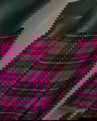 FUSTA STOFA LANA ECOSEZ