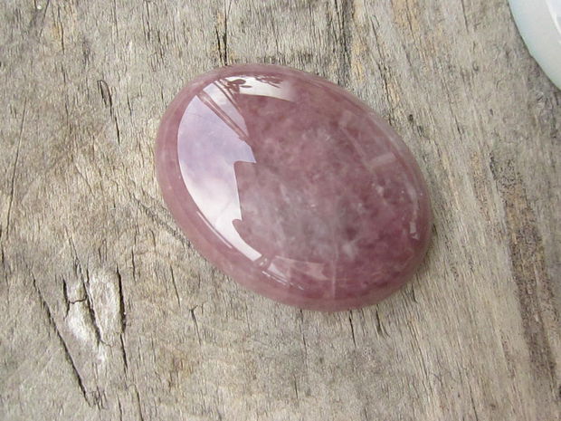 Cabochon cuart strawberry, 40x30mm REZERVATE