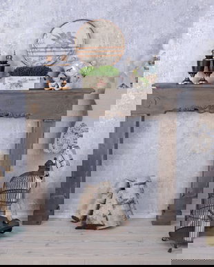 SUPORT SEMINEU DIN LEMN MASIV MARO ANTICHIZAT