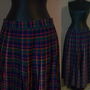 FUSTA AMPLA BAVAREZA PANZA BUMBAC TARTAN