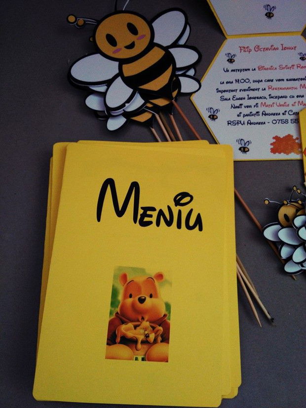 Invitatie Winnie the Pooh