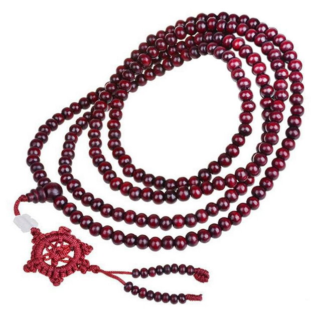 Margele tibetane din lemn de santal