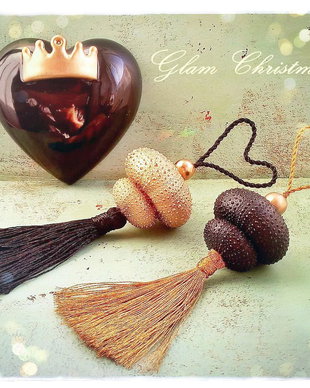 Decoratiuni Glam Christmas + Inima Cadou
