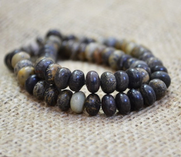 Jasper rondele 8x5mm Cod : GSLAK 210