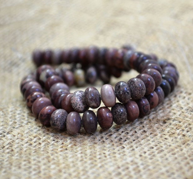 Jasper rondele 8x5mm Cod : GSLAK 211