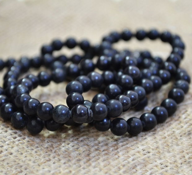 Jad negru 6mm (10 buc) Cod : GSLAK 217