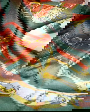 Esarfa print ecvestru