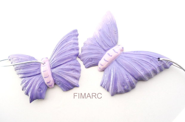 Fluture de pus in brad - decoratiune