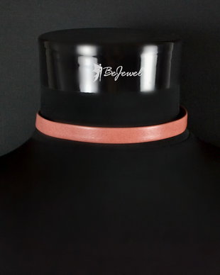 Choker din piele ''Simplicity 2''