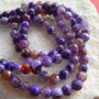 Agate mov  degrade fatetate aprox 6 mm