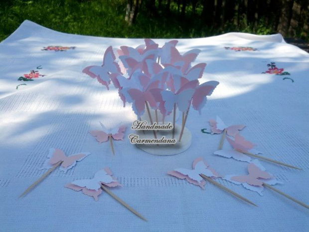 Fluturi decorativi- cake toppers