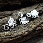 Link charm frunza 16x12mm Cod :  SALAK 319