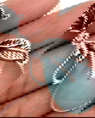 Ag329 - Pandantiv, argint 925, calcedonie, boboc floare