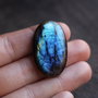 Cabochon Labradorit Oval flashy  spectrolit- albastru