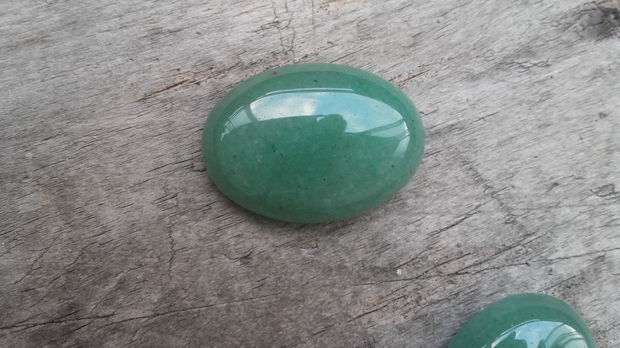 Cabochon aventurin, 25x18 mm