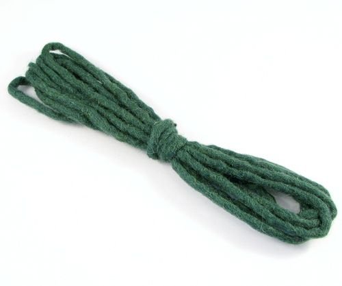 9185 - Snur, fir fetru, lana impaslita, 2mmx2m, verde inchis