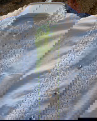 Bluza rustica cu dantela