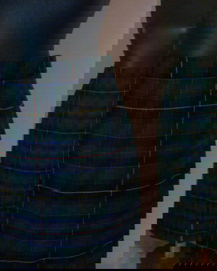 FUSTA STOFA LANA ECOSEZ