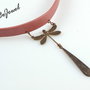 Choker din piele  ''Dreamy''