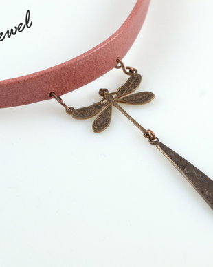 Choker din piele  ''Dreamy''