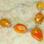 Colier onyx natural