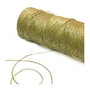 Snur dublu cerat auriu 0,8mm (1metru) KORW 001)