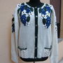 Cardigan rustic  cu broderie-APART