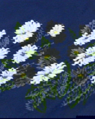 Broderie margarete-aplicatii