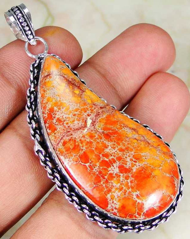 Pandantiv sea sediment jasper 1