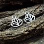 Charm floare lotus 16x14mm Cod :  SALAK 327