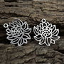 Pandantiv floare lotus 30x27mm Cod :  SALAK 328