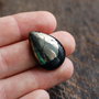Cabochon Apache Gold  - natural netratat - Lacrima