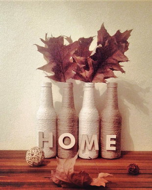 sticle decorative HOME