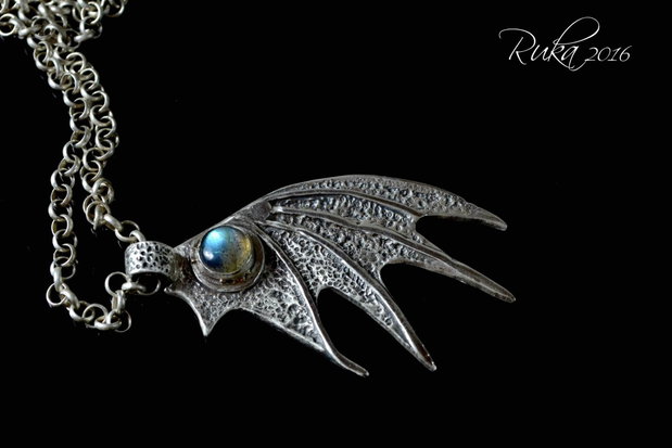 Colier din argint ''Dragon Fae''