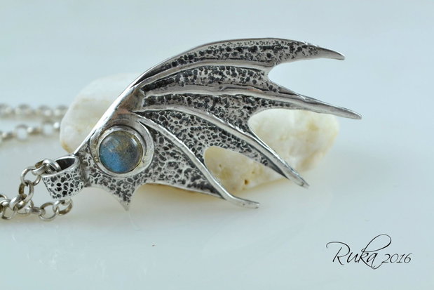 Colier din argint ''Dragon Fae''
