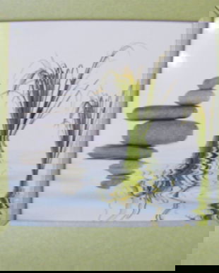 Set 3 tablouri -apa si pietre