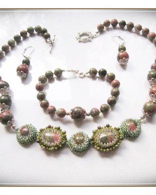 SET- UNAKITE (EPIDOT)