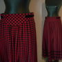 FUSTA BAVAREZA AMPLA PANZA TARTAN